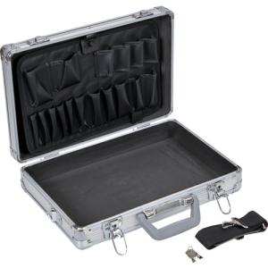 アルミケース TRUSCO トラスコ中山 アルミケース 片開き 440X313X128 シルバー [TAC-15] TAC15 販売単位：1 