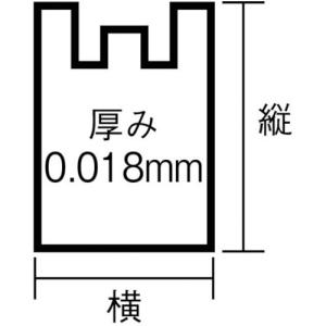 ワタナベ ベンリーパック 中 業務用 黒 [B...の詳細画像1