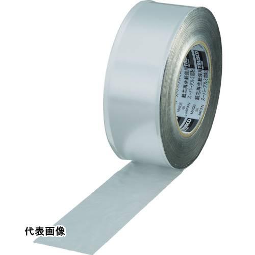 TRUSCO トラスコ中山 スーパーアルミ箔粘着テープ 75mm×50m ツヤなし [TRAT75-...