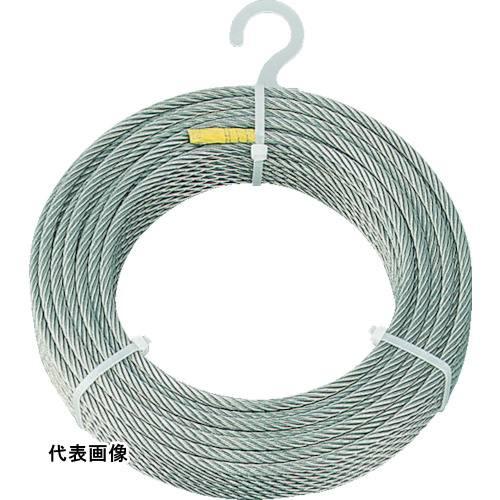 TRUSCO トラスコ中山 ステンレスワイヤロープ Φ5.0mmX100m [CWS-5S100] ...
