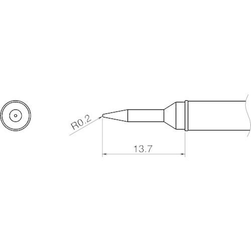 白光 こて先/SBL型 [T31-02SBL] T3102SBL 販売単位：1