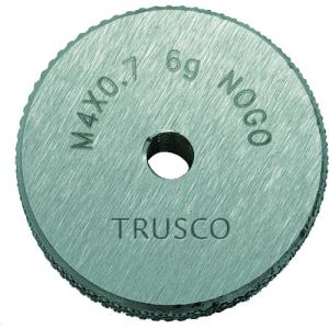リングゲージ TRUSCO トラスコ中山 ねじ用リングゲージ 止まり 6g M4×0.7  TRNGO6GM4X0.7  販売単位：1