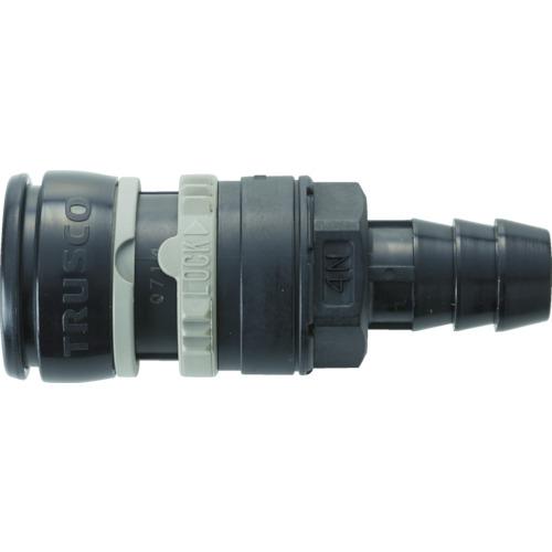TRUSCO トラスコ中山 樹脂継手ソケット ホース取付用 [TRS-T4NR] TRST4NR 販...