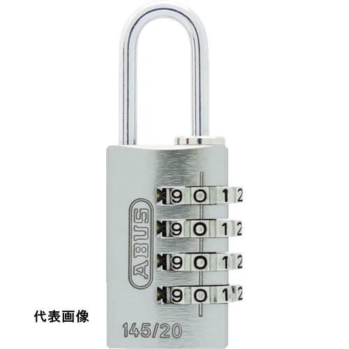 ABUS ナンバー可変式4段ダイヤル南京錠 145-4d 20 BK [145-4D20BK] 14...