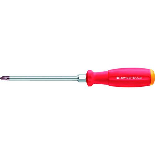 PBスイスツールズ 【売切廃番】スイスグリップ・プラスドライバー ボルスター付 +2 [8193-2...