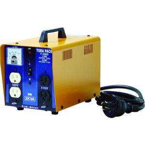 日動工業 降圧専用トランス NTB-300D-CC 三相200V→単相100V/115V : 山