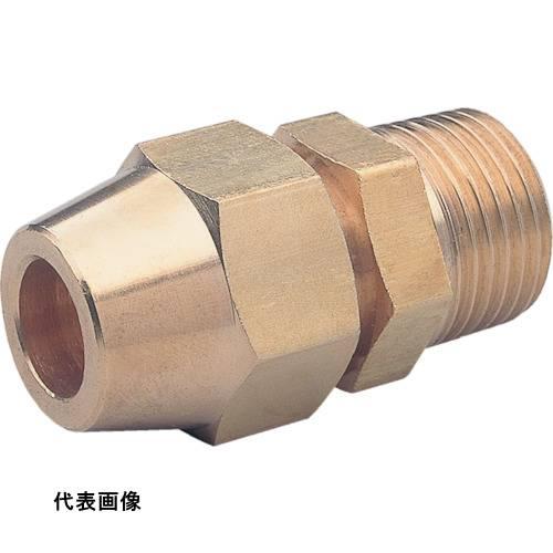 フレアジョイント 銅管用 ASOH フレアージョイント PT3/8×Φ12.7 [FS-1304] ...