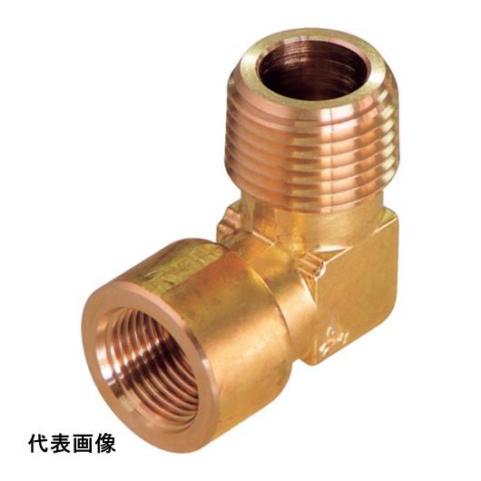 継手 配管 ネジ ねじ 建築 ASOH 異径内・外エルボ PT3/8外×PT1/4内 工事 [LK-...
