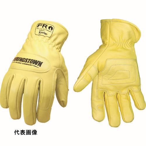 YOUNGST 【売切廃番】革手袋 FRグラウンドグローブ ケブラー(R) S [12-3365-6...