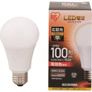 電球 LED IRIS LED電球 E26広配光タイプ 100形相当 電球色 1520lm [LDA14L-G-10T5] LDA14LG10T5  販売単位：1｜loupe