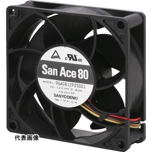 SanAce 低消費電力ファン(80×32 DC12V PWM・パルスセンサ付き) [9GA0812...
