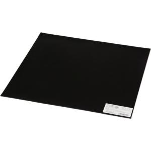 天然ゴム素材 光 天然ゴム板黒 1×300×300mm  GR130T 販売単位：1