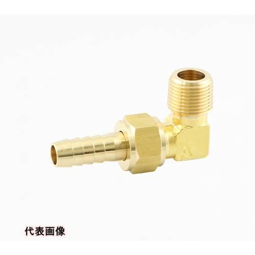 継手 配管 ネジ ねじ 建築 ASOH L型ホースジョイント PT3/8×Φ12.7 工事 [HL-...