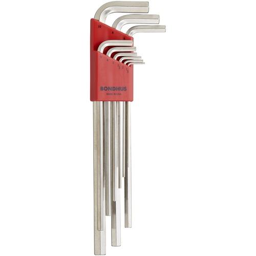 ボンダス 六角L-レンチ エクストラロング セット9本組(1.5-10mm) [HLX9MB] HL...
