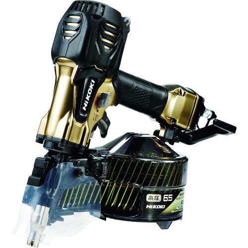 エア ネイル用 HiKOKI 高圧ロール釘打機 65mmハイゴールド パワー切替機構付 [NV65H...