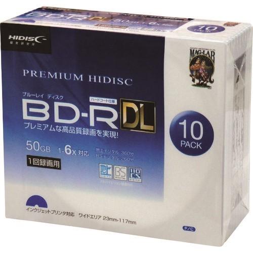 ハイディスク BD-RDL 10枚パック [HDVBR50RP10SC] HDVBR50RP10SC...