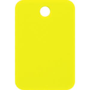 荷札 OP 番号札 四角 大 黄   BF42YE  販売単位：1