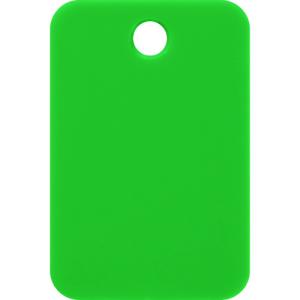 荷札 OP 番号札 四角 大 緑 (25枚入) [BF-42-GN] BF42GN  販売単位：1