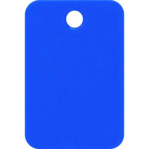 荷札 OP 番号札 四角 大 青 (25枚入) [BF-42-BU] BF42BU  販売単位：1