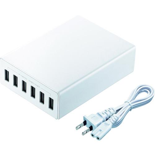 SANWA USB充電器 ホワイト [ACA-IP67W] ACAIP67W  販売単位：1 送料無...