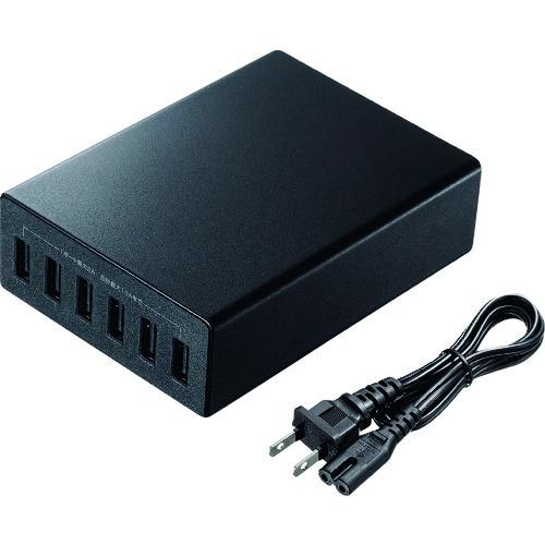 SANWA USB充電器 ブラック [ACA-IP67BK] ACAIP67BK  販売単位：1 送...