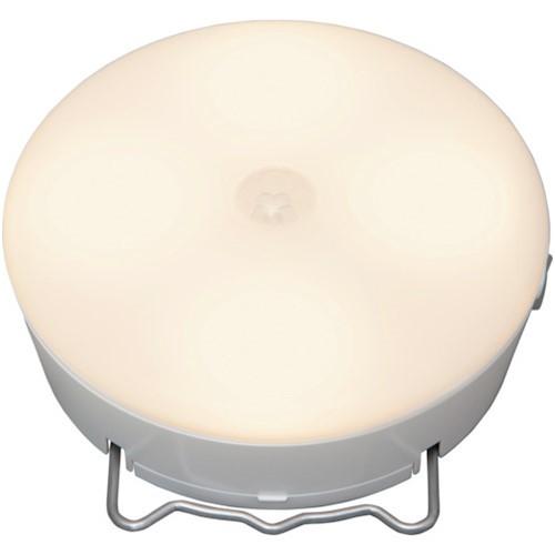 IRIS 522482 乾電池式LED屋内センサーライト ホワイト マルチタイプ 電球色 [BSL4...