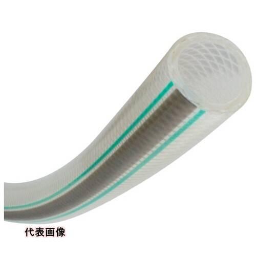 TOYOX 耐薬品・食品用フッ素ホース トヨフッソホース 内径19mm×外径26mm 長さ3m FF...