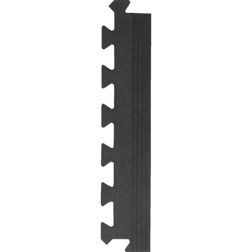TRUSCO トラスコ中山 ジョイントラバーマット ハードタイプ 縁駒 100×500×10mm [...