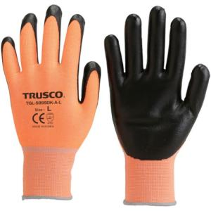 耐切創手袋 TRUSCO トラスコ中山 耐切創手袋 レベル2 蛍光オレンジ L  TGL5995DKAL  販売単位：1