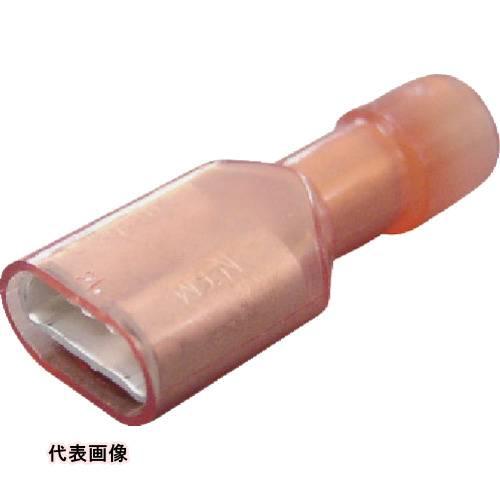 圧着スリーブ ニチフ 差込形接続端子 (1袋(個)=100個入) [TMEDN 630809-FA-...