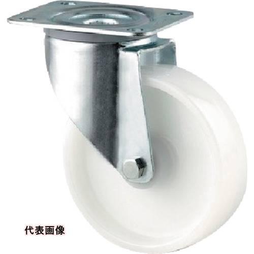 テンテキャスター プレート式キャスター“ALPHA”(ナイロン車) φ80 自在式 [3470UOR...