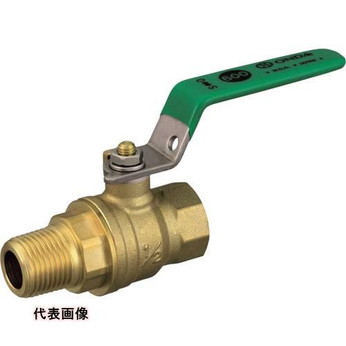 オンダ製作所 黄銅ボールバルブ FF3型 フルボアボールバルブ R3/4×Rc3/4 [FF3-20...