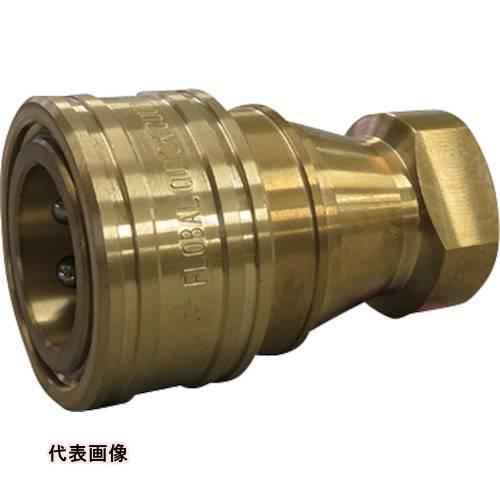FLOBAL 両路開閉型クイックカップリング KS-4S(BSBM) [KS-4S(BSBM)] K...