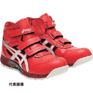 ASICS ウィンジョブCP308 AC クラシックレッド×ホワイト 26.0cm [1271A055.600-26.0] 1271A055.60026.0 販売単位：1 送料無料