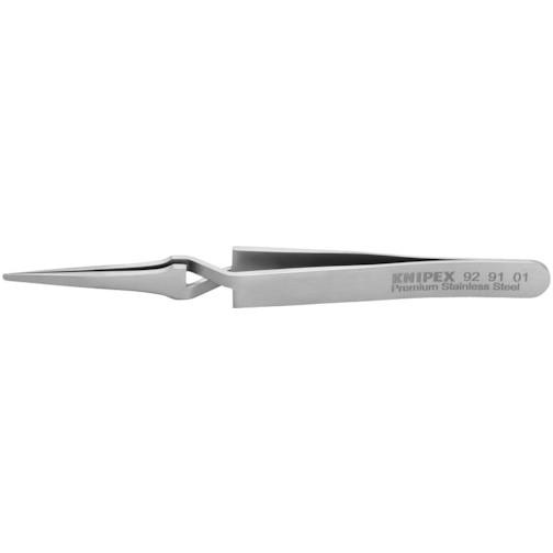 KNIPEX 逆作用ピンセット(INOX) 120mm [9291-01] 929101 販売単位：...