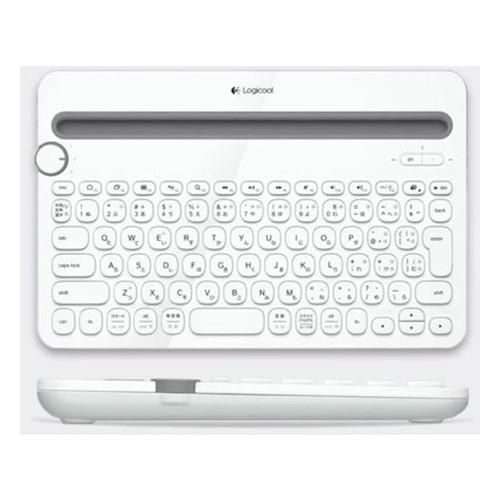 ロジクール Bluetooth マルチデバイス キーボード k480 ホワイト [K480WH] K...