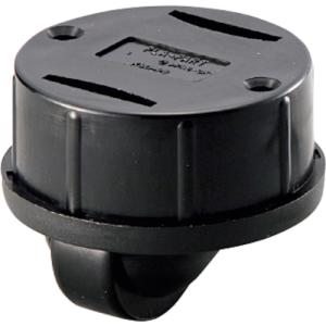プラパート シークレットキャスター ナイロン車 φ26 低床21.5mm 黒 耐荷重50kgf [K80-26B] K8026B 販売単位：1