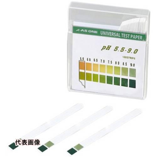 AS pH試験紙 スティックタイプpH0-14 (100枚入) [1-1267-01] 112670...