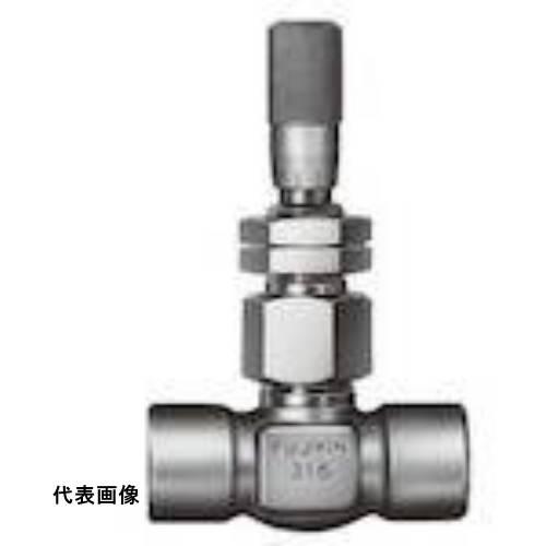 Fujikin 超微量調整CV値 0.015 SUS鋼製ニードルバルブ 3.92MPa UN-14M...