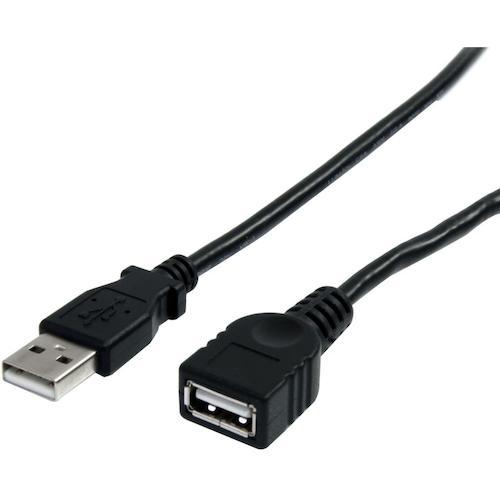 StarTech USB 2.0ケーブル/3m/Type‐A - Type‐A/480Mbps/延長...