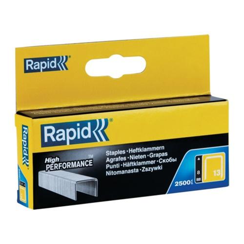 Rapid タッカー用ステープル 13型 足長8mm(2500本入) [11835625] 1183...