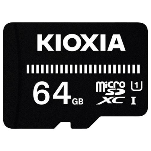 キオクシア ベーシックmicroSDメモリカード 64GB KMUB-A064G [1001289K...