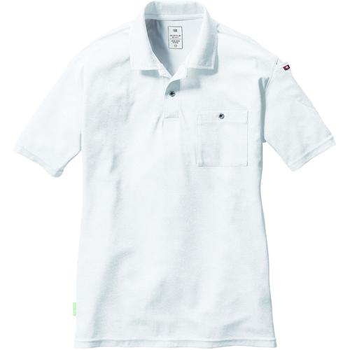 BURTLE 半袖ポロシャツ167-29-XLホワイト [167-29-XL] 16729XL  販...