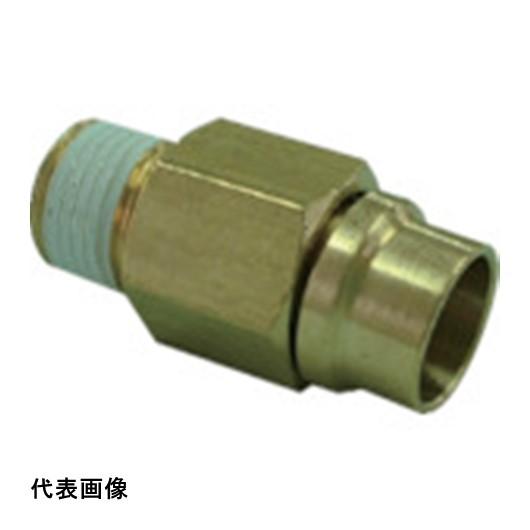 チヨダ フジHタイプメイルコネクター 6mm・R1/8 [6-01M-H] 601MH 販売単位：1