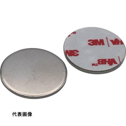 ラクテム マグネット用取付プレート Φ20 両面テープ付 [MPD20] MPD20  販売単位：1