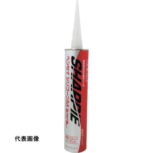 シャープ シーリング剤 シャーピー ヘンセイシリコーンM ホワイト 320ml [SHARPIE-M...
