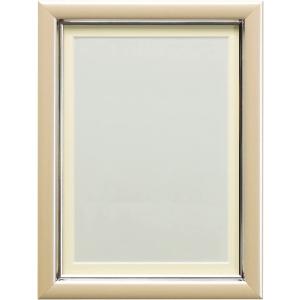 フジ 額縁 木製 肖像額 黒 金線入り L判 A151-285 爆買 : 額縁