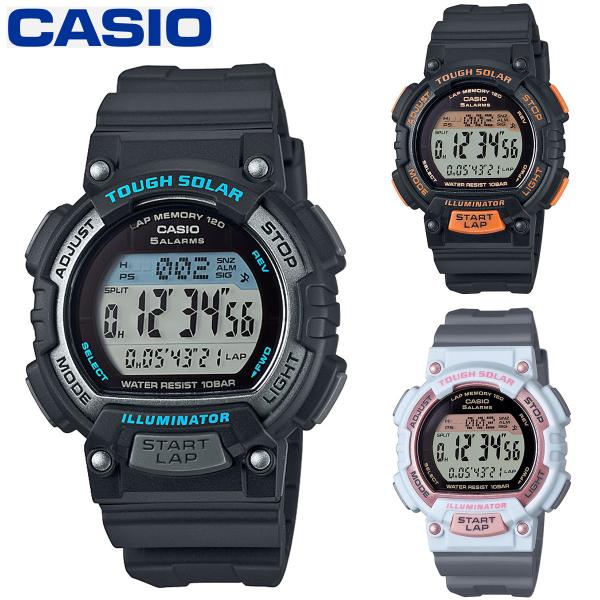 カシオ 腕時計 スポーツウォッチ 小さめサイズ CASIO SPORTS GEAR ランニングウォッ...