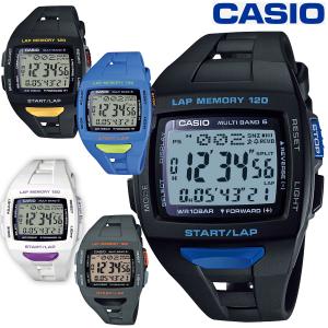 カシオ 腕時計 電波時計 ソーラー スポーツウォッチ CASIO ランニングウォッチ ランナーズ ジョギング マラソン 水泳 10気圧防水 STW-1｜loupe