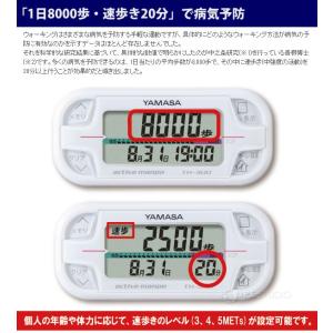 万歩計 アクティブ万歩計 ヤマサ おすすめ ポ...の詳細画像2